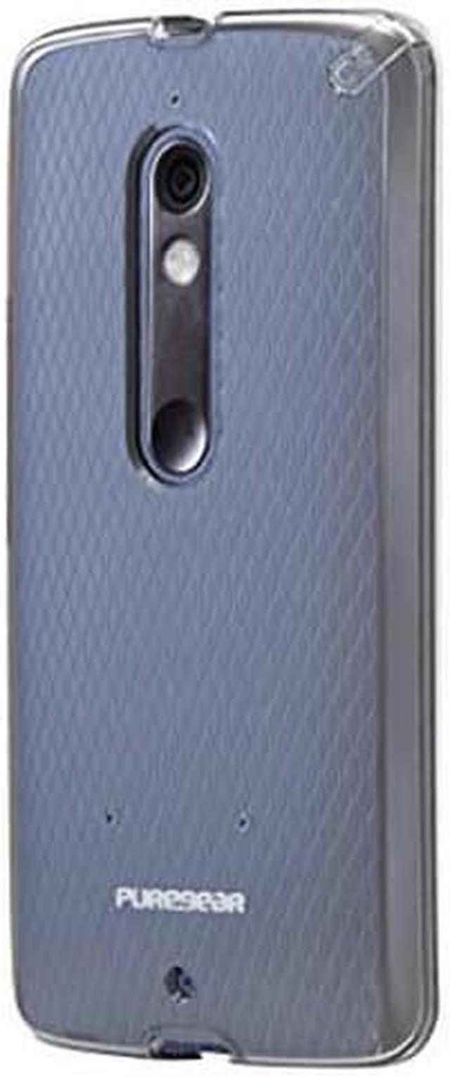Alt view image 6 of 8 - PUREGEAR SLIM SHELL CLEAR CASE HARD COVER FOR MOTOROLA DROID MAXX 2 XT1565