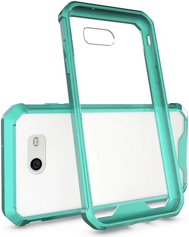 Main image of MINT/CLEAR ANTI-SHOCK TPU CASE HARD COVER FOR SAMSUNG GALAXY J3 EMERGE 2017
