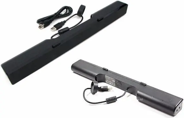 Alt view image 4 of 6 - NEW Dell AC511 USB Powered Stereo Speaker Soundbar for UltraSharp - MN008