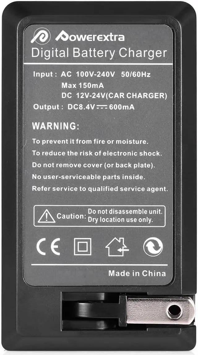 Alt view image 3 of 6 - Powerextra LP-E10 Battery Charger for Canon EOS Rebel T3 T5 T7 Kiss X50 Kiss X70 EOS 1100D EOS 1200D EOS 1300D EOS 2000D EOS 1500D Digital Cameras