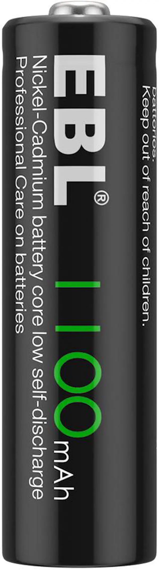 Alt view image 7 of 7 - EBL 8pcs AA 1100mAh Ni-CD Rechargeable Batteries for TV Wireless Mouse + 807 Smart DC Battery Charger for AA AAA Ni-MH Ni-CD Battery