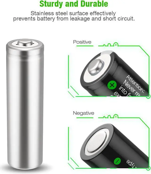 Alt view image 4 of 7 - EBL 8 Pcs 500mAh 1.2V AAA Battery for TV Remotes + LCD Smart Individual 907 Battery Charger for AA AAA Ni-MH Ni-CD Rechargeable Batteries