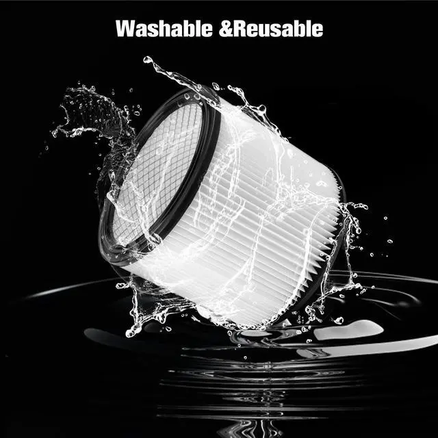 Alt view image 7 of 7 - Housmile Cartridge Filter Replacement for Shop Vac 90304 9030400 903-04-00 903-04 Wet Dry Vacs Vaccum 5 gallon+