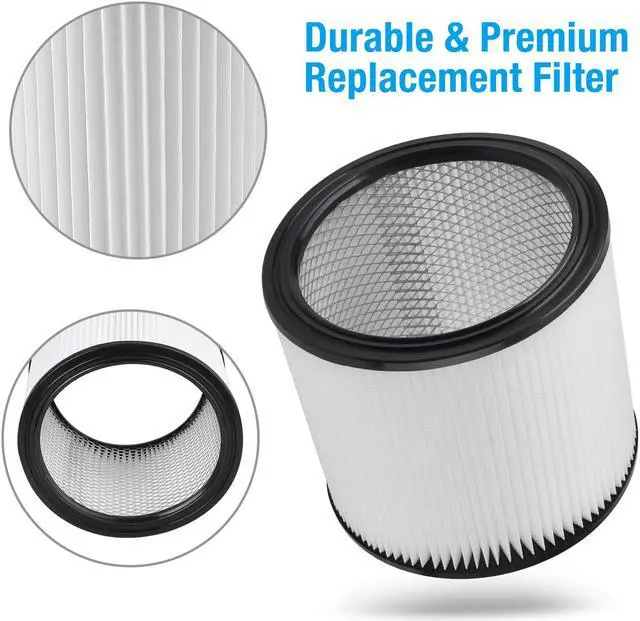 Alt view image 6 of 7 - Housmile Cartridge Filter Replacement for Shop Vac 90304 9030400 903-04-00 903-04 Wet Dry Vacs Vaccum 5 gallon+