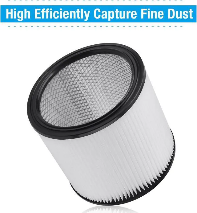 Alt view image 2 of 7 - Housmile Cartridge Filter Replacement for Shop Vac 90304 9030400 903-04-00 903-04 Wet Dry Vacs Vaccum 5 gallon+