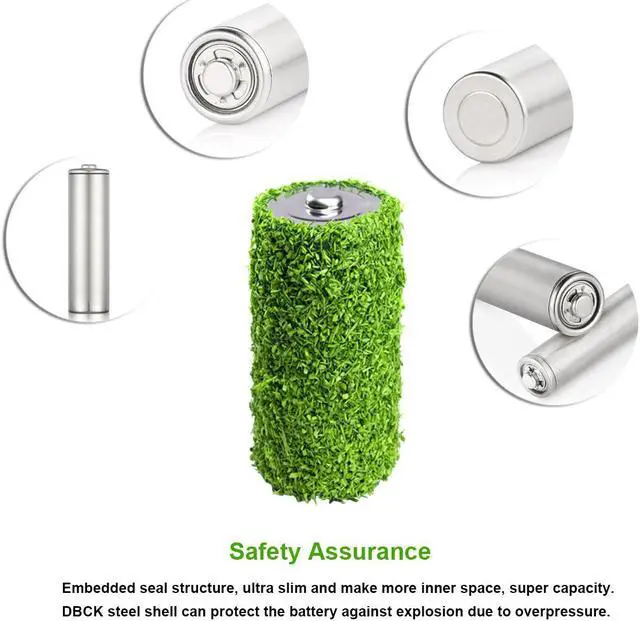 Alt view image 5 of 7 - EBL 4 Pack 2300mAh AA Ni-MH Rechargeable Batteries, Battery Case Included