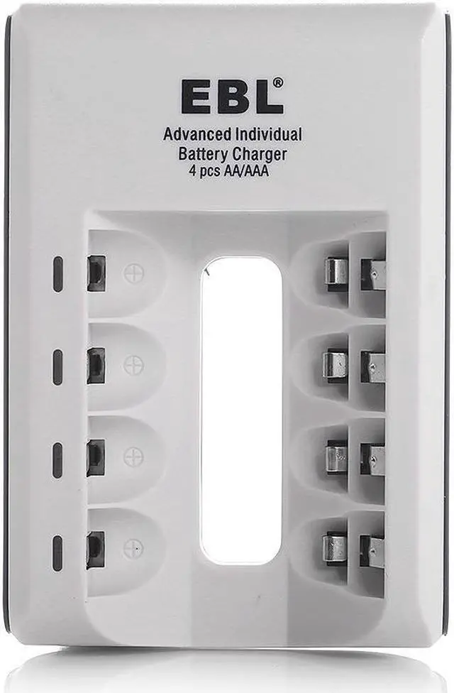 Alt view image 2 of 7 - EBL 807 Smart DC Battery Charger for AA AAA Ni-MH Ni-CD Rechargeable Batteries