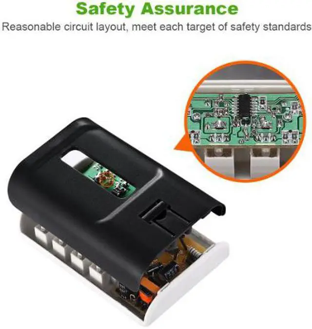 Alt view image 7 of 7 - EBL 807 Smart DC Battery Charger for AA AAA Ni-MH Ni-CD Rechargeable Batteries