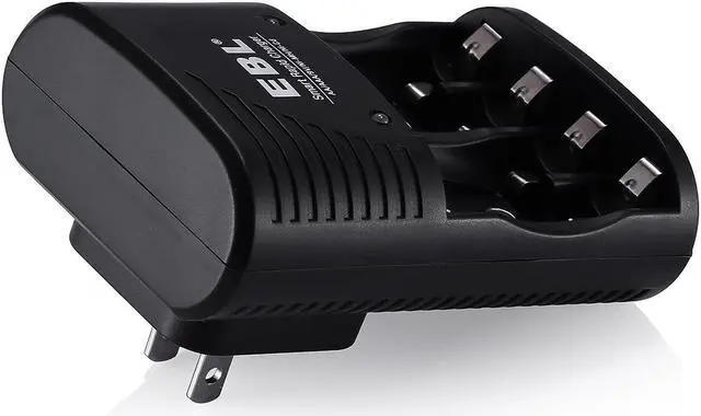Alt view image 6 of 7 - EBL 802 Battery Charger for AA AAA 9V Ni-MH Ni-CD Rechargeable Batteries