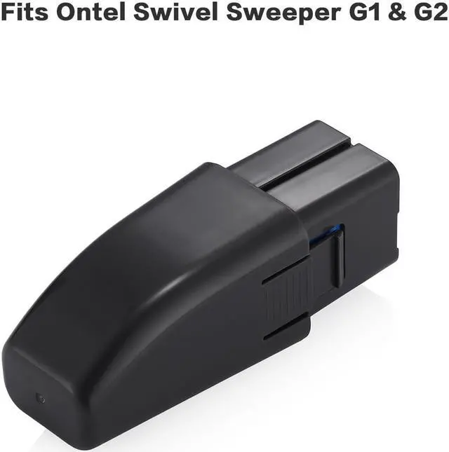 Alt view image 3 of 7 - Powerextra 7.2V 2000mAh  Replacement Battery for Ontel Swivel Sweeper G1 & G2, Ni-Mh Power Tool Battery