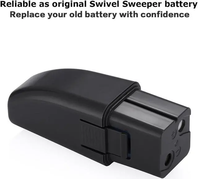 Alt view image 5 of 7 - Powerextra 7.2V 2000mAh  Replacement Battery for Ontel Swivel Sweeper G1 & G2, Ni-Mh Power Tool Battery