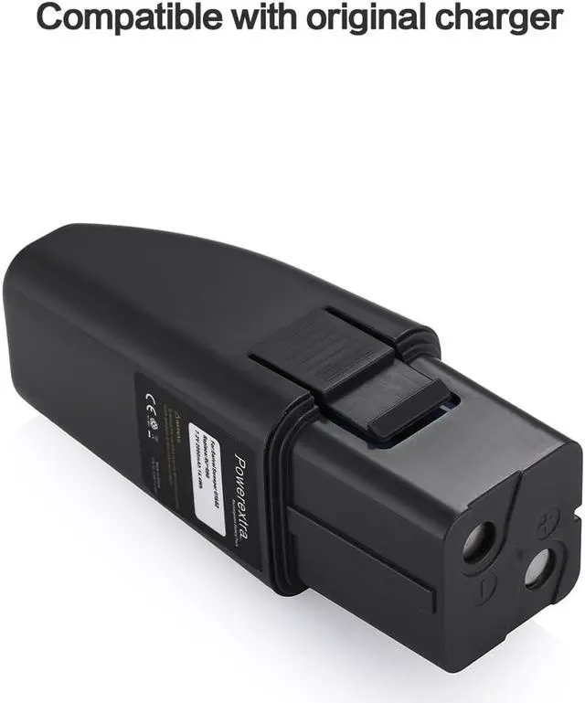 Alt view image 4 of 7 - Powerextra 7.2V 2000mAh  Replacement Battery for Ontel Swivel Sweeper G1 & G2, Ni-Mh Power Tool Battery