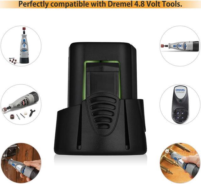 Alt view image 7 of 7 - 4.8V 3000mAh Battery 5000755-01 for Dremel MiniMite 750-02 755-01 Rotary Tool