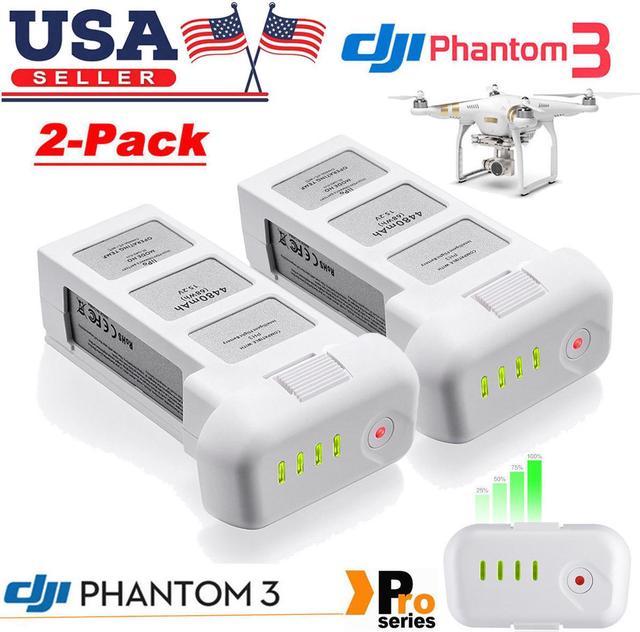 Powerextra 2-Pack Upgraded 15.2V 4480mAh LiPo Intelligent Flight