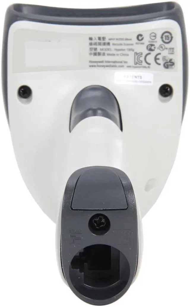 Alt view image 3 of 3 - Honeywell Hyperion 1300g Wired Light Industrial Linear-imaging 1D Barcode Scanner, RS232/USB/KBW/IBM, Ivory, USB Kit - 1300G-1USB