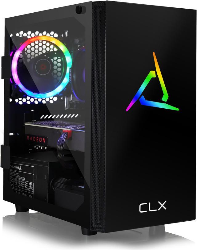 CLX SET Gaming PC AMD Ryzen 5 3600X 3.8GHz 6 Core 16GB DDR4