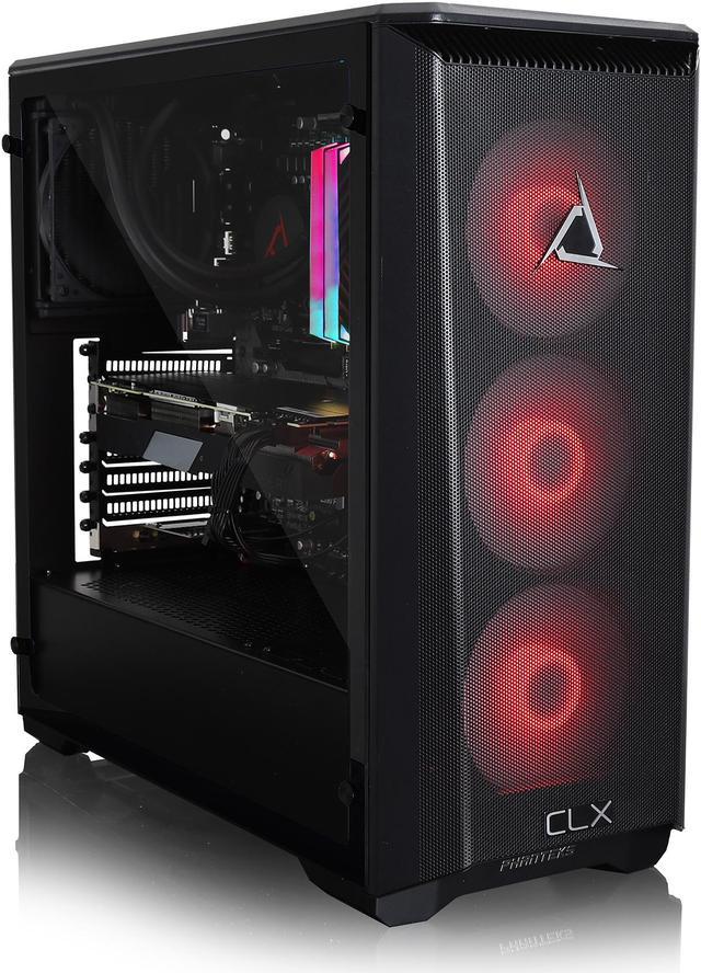 Open Box: CLX SET Gaming Desktop - Liquid Cooled AMD Ryzen 5 5600X