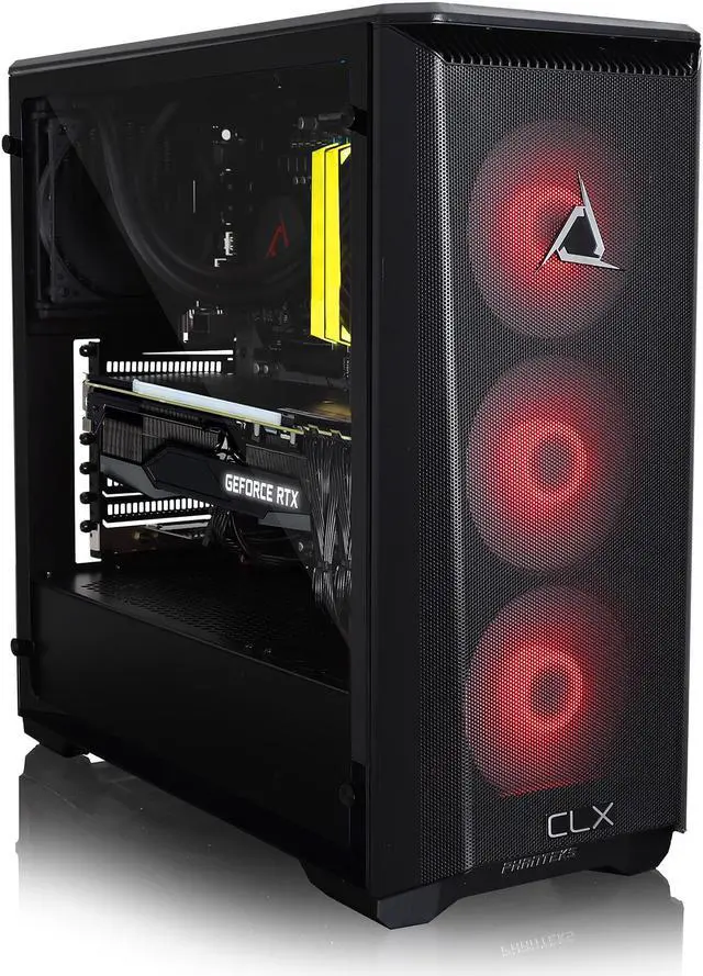 CLX SET VR-Ready Gaming Desktop Liquid Cooled AMD Ryzen 3900X