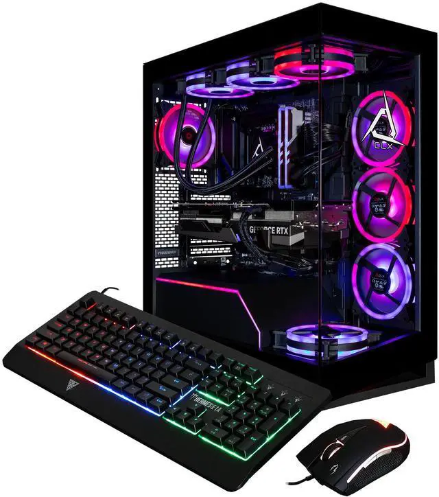 Alt view image 5 of 6 - CLX Horus Gaming Desktop - Intel Core Ultra 9 285K 3.7GHz 24-Core Processor, 96GB DDR5 Memory, GeForce RTX 5080 16GB GDDR7 Graphics, 2TB NVMe M.2 SSD, 8TB HDD, WiFi, Win 11 Home 64-bit