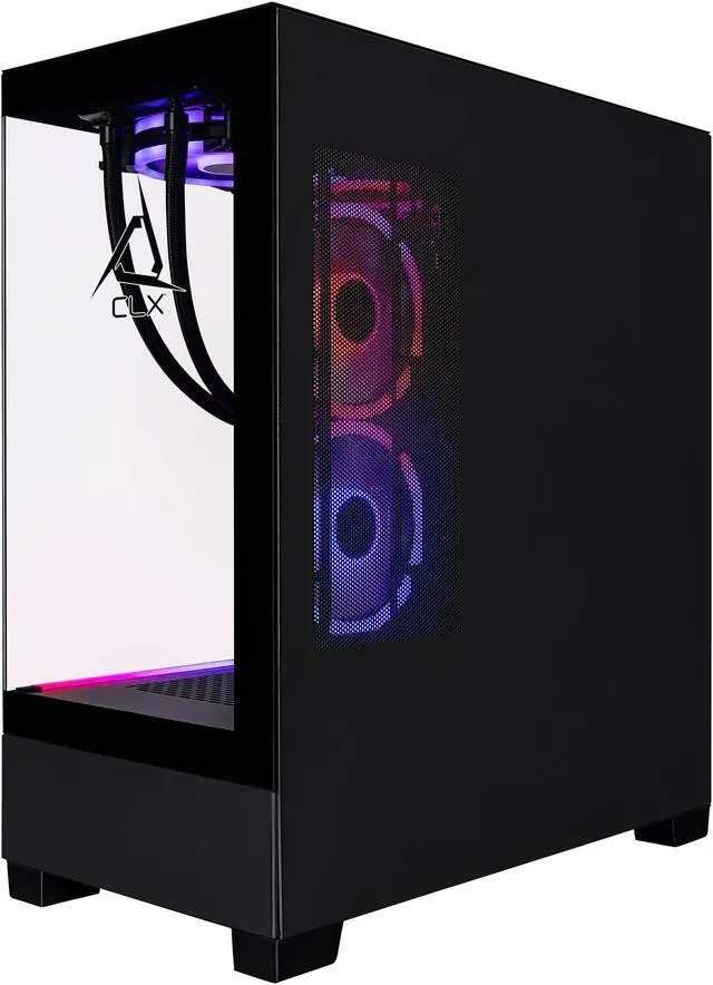Alt view image 4 of 5 - CLX SET Gaming Desktop - AMD Ryzen 7 9800X3D 4.7GHz 8-Core Processor, 32GB DDR5 Memory, GeForce RTX 5080 16GB GDDR7 Graphics, 2TB NVMe M.2 SSD, WiFi, Win 11 Home 64-bit