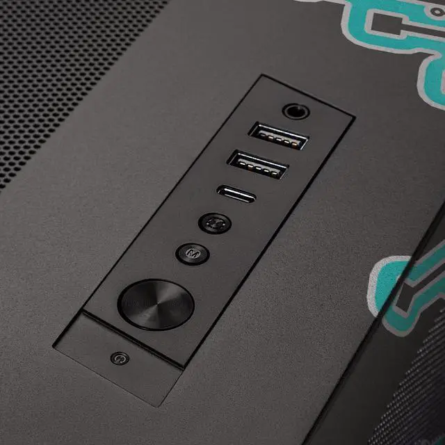 Alt view image 3 of 5 - CLX Horus Gaming Desktop - Intel Core Ultra 9 285K 3.7GHz 24-Core Processor, 64GB DDR5 Memory, GeForce RTX 5070 Ti 16GB GDDR7 Graphics, 2TB NVMe M.2 SSD, 6TB HDD, WiFi, Win 11 Home 64-bit