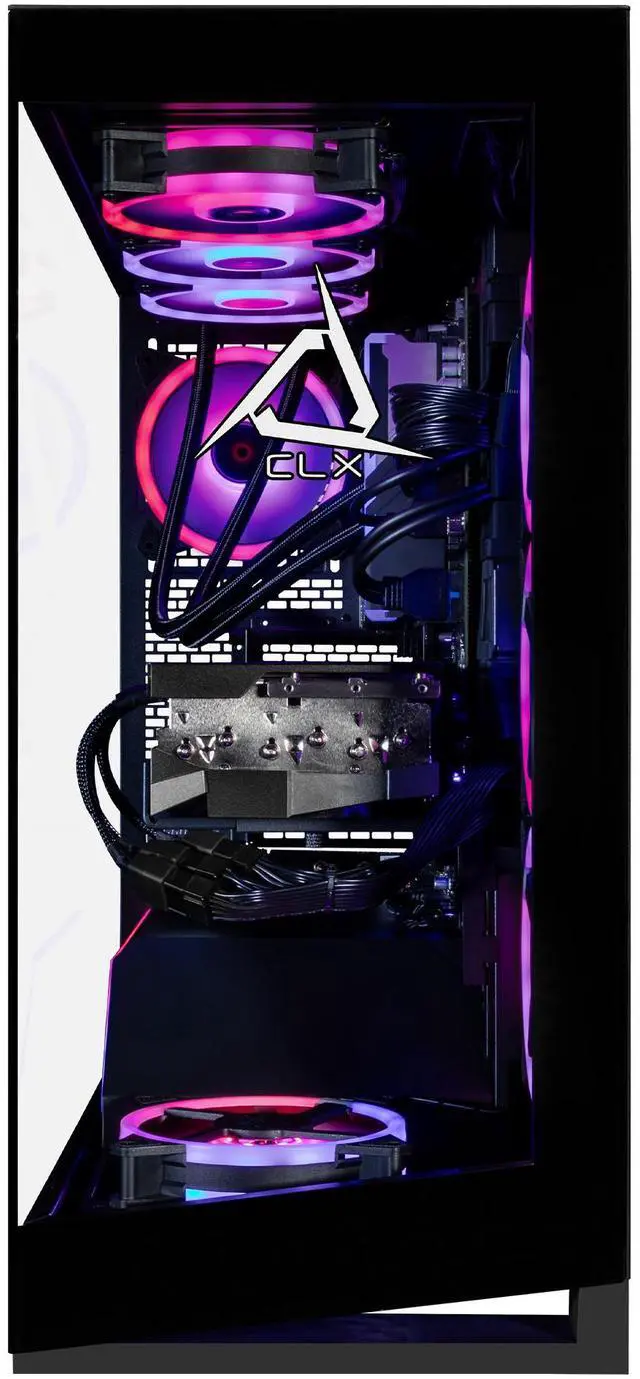 Alt view image 2 of 4 - CLX Horus Gaming Desktop - AMD Ryzen 9 9950X3D 4.3GHz 16-Core Processor, 96GB DDR5 Memory, GeForce RTX 5090 32GB GDDR7 Graphics, 2TB NVMe M.2 SSD, 8TB HDD, WiFi, Win 11 Home 64-bit