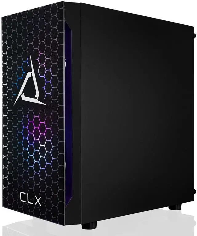 Alt view image 4 of 4 - CLX SET Gaming Desktop - AMD Ryzen 5 8400F 4.2GHz 6-Core Processor, 32GB DDR5 Memory, GeForce RTX 5060 8GB GDDR7 Graphics, 2TB NVMe M.2 SSD, WiFi, Win 11 Home 64-bit