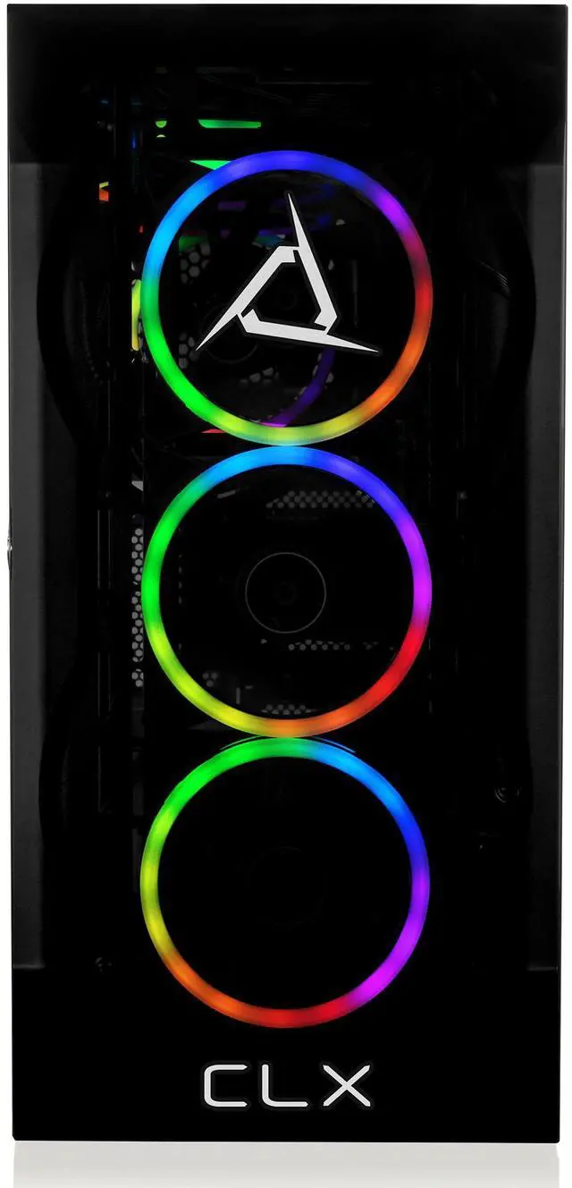 Alt view image 2 of 4 - CLX SET Gaming Desktop - AMD Ryzen 7 9700X 3.8GHz 8-Core Processor, 32GB DDR5 Memory, GeForce RTX 5060 Ti 16GB GDDR7 Graphics, 2TB NVMe M.2 SSD, WiFi, Win 11 Home 64-bit