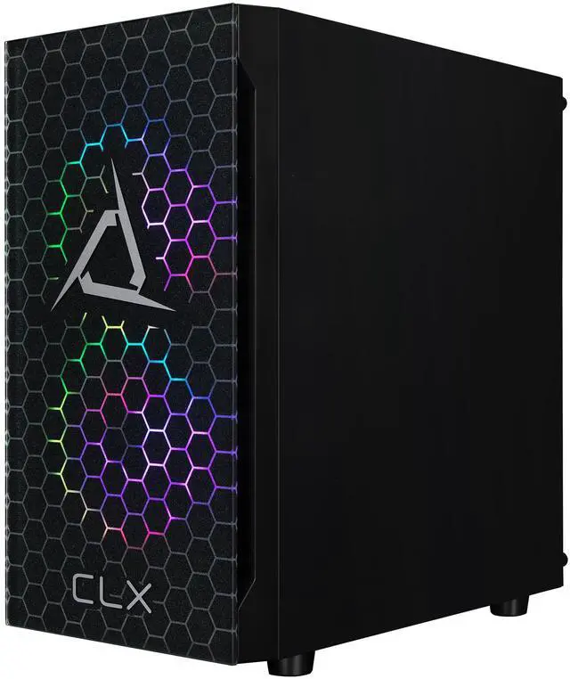 Alt view image 6 of 6 - CLX SET Gaming Desktop - AMD Ryzen 5 8600G 4.3GHz 6-Core Processor, 16GB DDR5 Memory, Radeon 760M 2GB Shared Graphics, 500GB NVMe M.2 SSD, WiFi, Win 11 Home 64-bit