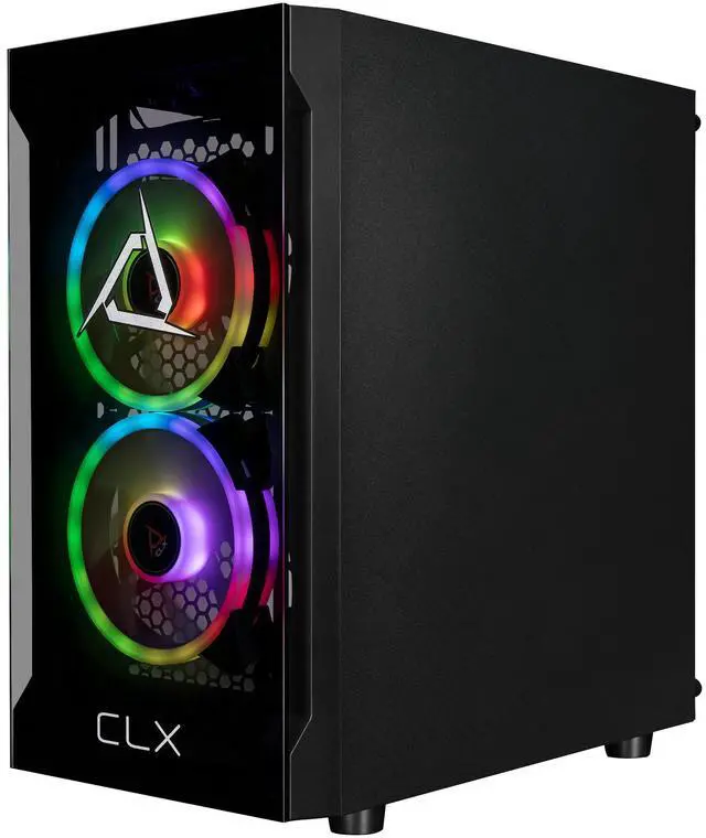 Alt view image 6 of 6 - CLX SET Gaming Desktop - AMD Ryzen 7 8700G 4.2GHz 8-Core Processor, 16GB DDR5 Memory, Radeon 780M 4GB Shared Graphics, 1TB NVMe M.2 SSD, WiFi, Win 11 Home 64-bit