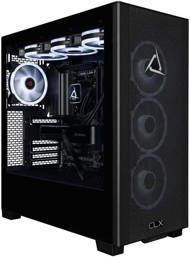 Main image of CLX Gaming Set Creator Workstation - Liquid Cooled AMD Ryzen 9 9950X 4.3GHz 16-Core Processor, 96GB DDR5 Memory, RTX PRO 6000 96GB GDDR7 ECC Graphics, 2TB SSD, WiFi, Windows 11 Pro 64-bit