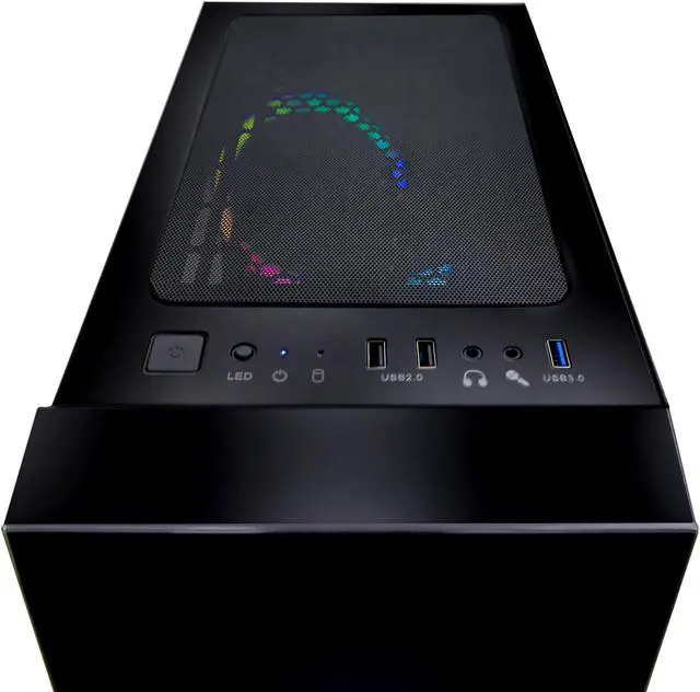 Alt view image 3 of 6 - CLX SET VR-Ready Gaming Desktop - Liquid Cooled AMD Ryzen 9 5900X 3.7GHz 12-Core Processor, 16GB DDR4 Memory, GeForce RTX 3060 Ti 8GB GDDR6 Graphics, 480GB SSD, 2TB HDD, WiFi, Windows 11 Home 64-bit