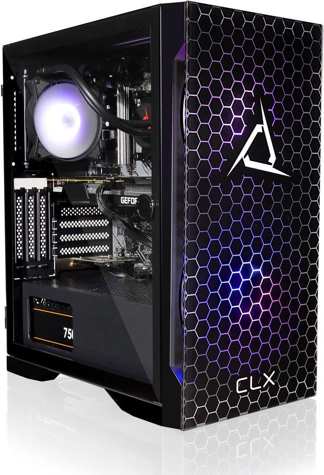 CLX SET Gaming Desktop - Liquid Cooled AMD Ryzen 9 5900X 3.7GHz 12