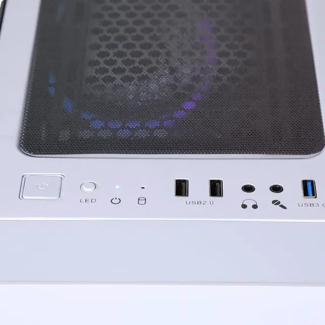 Alt view image 4 of 7 - CLX SET Gaming Desktop - Liquid Cooled Intel Core i7 10700F 2.9GHz 8-Core Processor, 16GB DDR4 Memory, GeForce RTX 3060 12GB GDDR6 Graphics, 500GB NVMe M.2 SSD, 3TB HDD, WiFi, Win 11 Home 64-bit