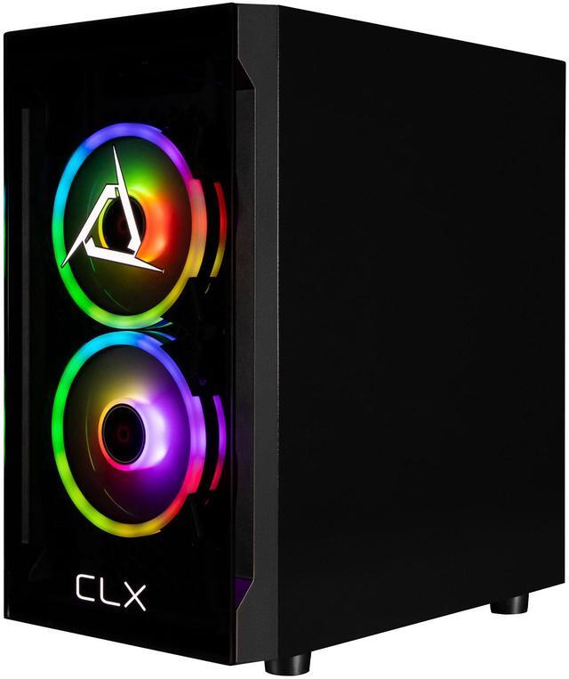 Alt view image 6 of 11 - CLX SET Gaming Desktop - AMD Ryzen 5 5500 3.6GHz 6-Core Processor, 16GB DDR4 Memory, GeForce RTX 4060 8GB GDDR6 Graphics 1TB NVMe M.2 SSD,  WiFi, Win 11 Home 64-bit