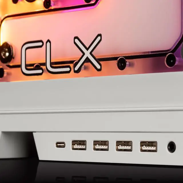 Alt view image 4 of 7 - CLX RA Single Open Loop Gaming Desktop - Intel Core i9 14900K 3.2GHz 24-Core Processor, 96GB DDR5 Memory, GeForce RTX 4090 24GB GDDR6X Graphics, 2TB NVMe M.2 SSD, 6TB HDD, WiFi, Win 11 Home 64-bit