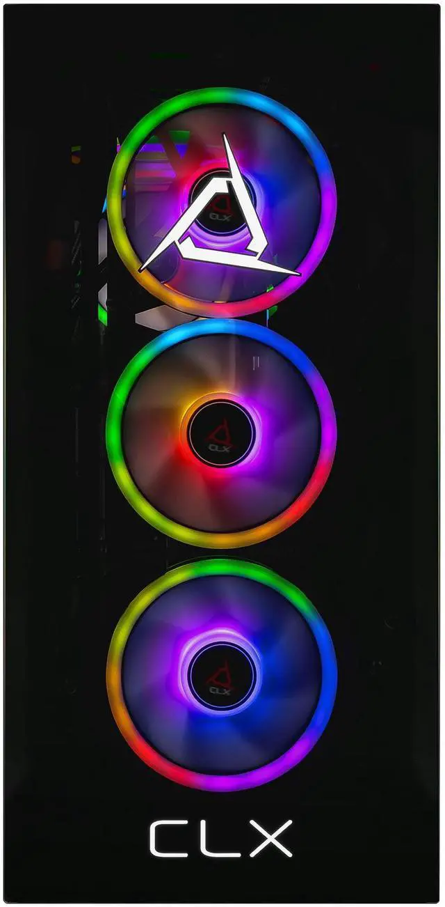 Alt view image 3 of 7 - CLX SET Gaming Desktop - Intel Core i9 14900KF 3.2GHz 24-Core Processor, 32GB DDR5 Memory, GeForce RTX 5060 Ti 16GB GDDR7 Graphics, 2TB NVMe M.2 SSD, WiFi, Win 11 Home 64-bit