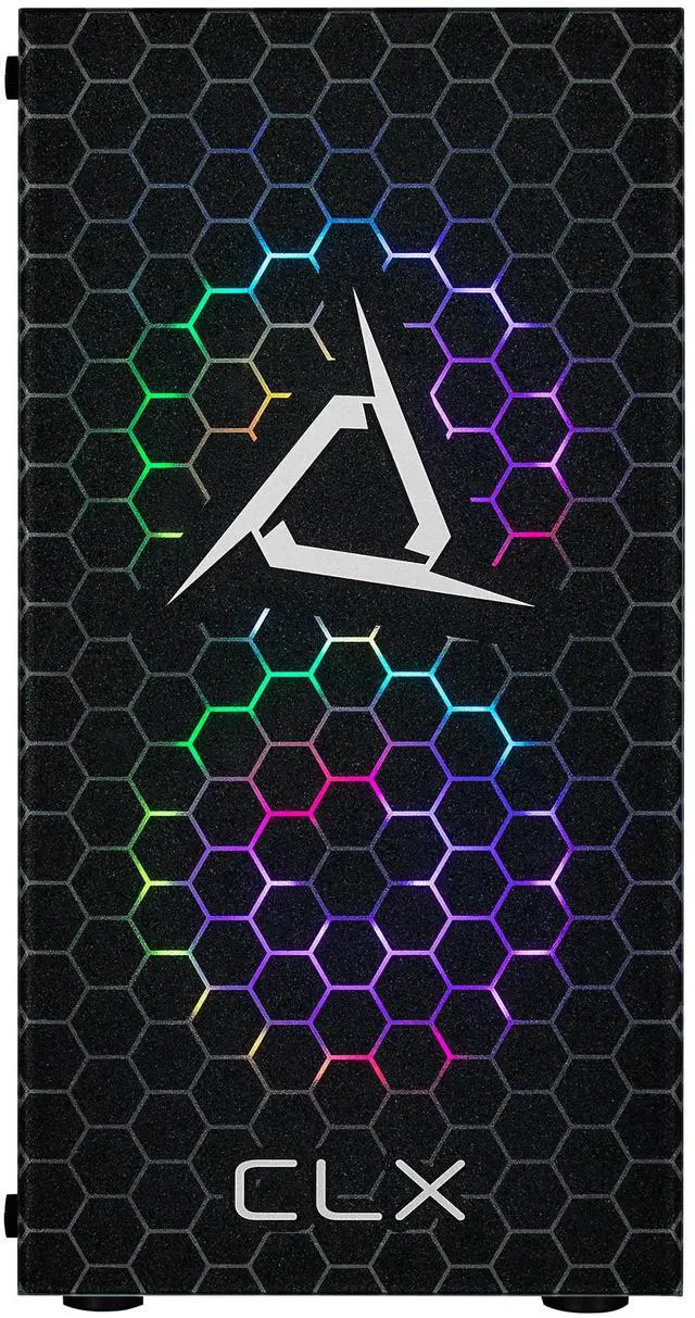 Alt view image 3 of 7 - CLX SET Gaming Desktop - AMD Ryzen 5 8400F 4.2GHz 6-Core Processor, 32GB DDR5 Memory, GeForce RTX 5060 8GB GDDR7 Graphics, 2TB NVMe M.2 SSD, WiFi, Win 11 Home 64-bit