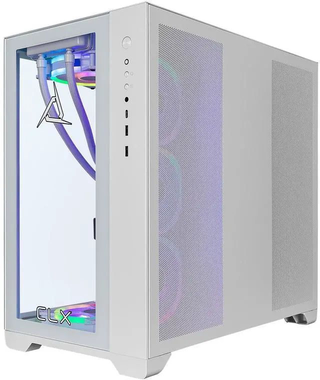Alt view image 6 of 13 - CLX SET Gaming Desktop - AMD Ryzen 7 7800X3D 4.2GHz 8-Core Processor, 64GB DDR5 Memory, GeForce RTX 5070 12GB GDDR7 Graphics, 2TB NVMe M.2 SSD, 6TB HDD, WiFi, Win 11 Home 64-bit