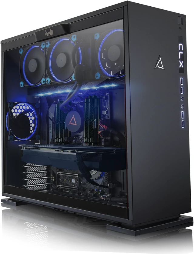 ruru　PC CLX SET AMD Ryzen Threadripper 1950X 3.40 GHz 16-Core Liquid