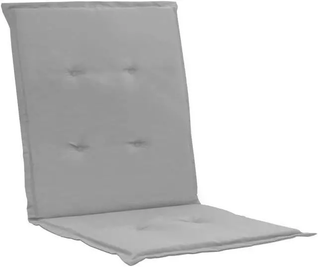 Alt view image 11 of 12 - vidaXL Chair Cushion 4 Pcs Outdoor Patio Chair Cushion Pad Gray Oxford Fabric