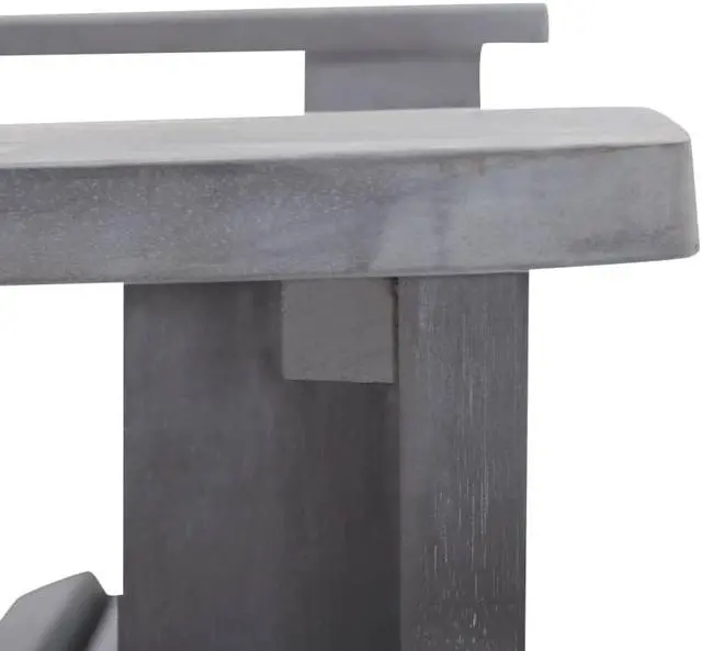 Alt view image 6 of 12 - vidaXL Folding Adirondack Chair Lawn Chair for Porch Solid Wood Acacia Gray