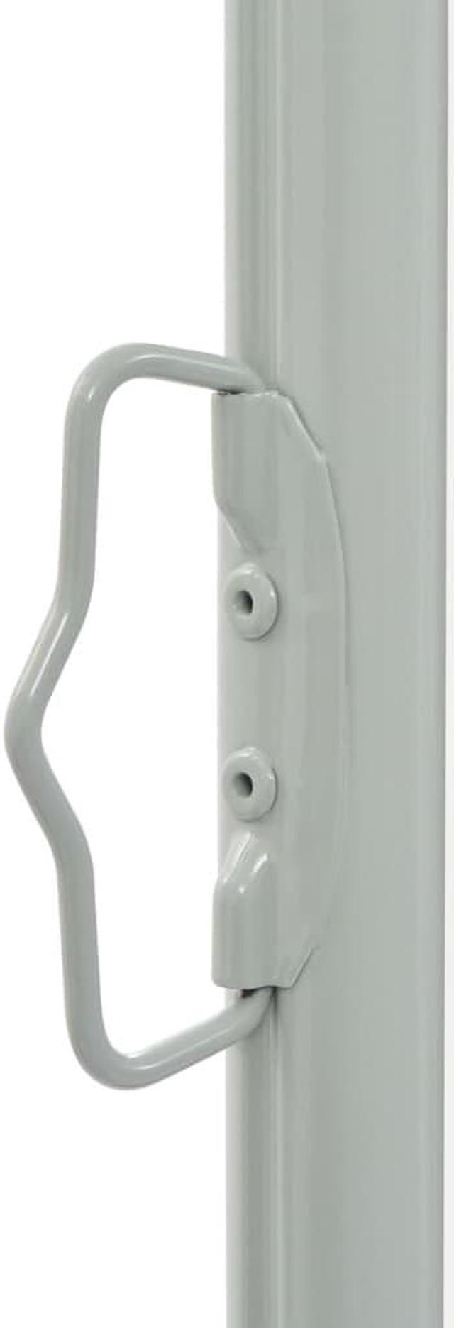 Alt view image 3 of 11 - vidaXL Retractable Side Awning Outdoor Folding Privacy Screen 31.5"x118.1" Cream