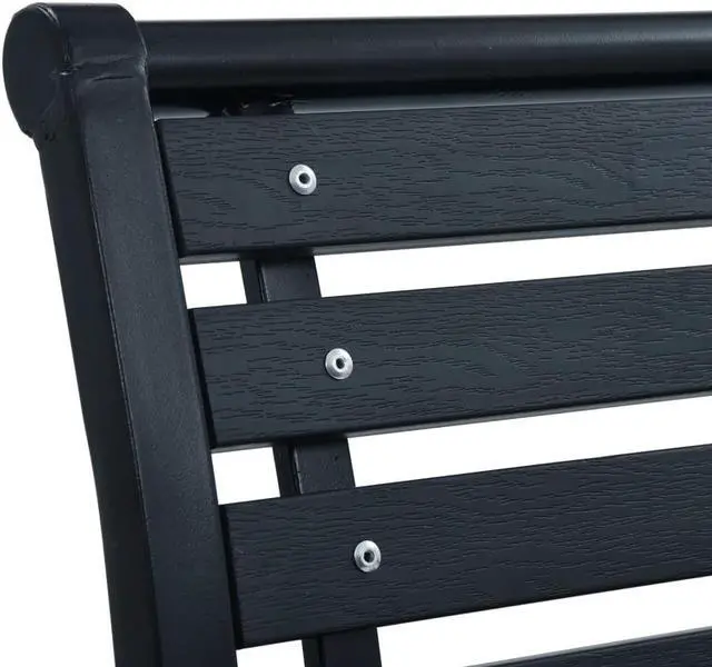 Alt view image 5 of 12 - vidaXL Rocking Chair Glider Chair Patio Chair Nursery Chair Solid Wood Teak