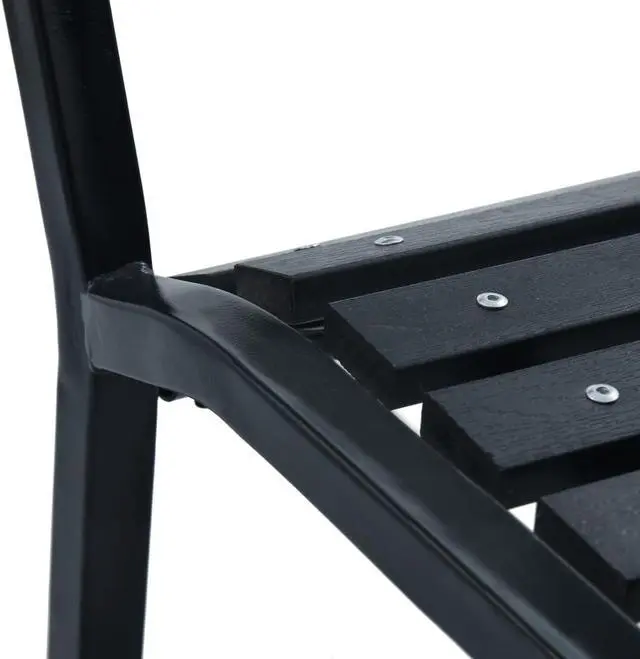 Alt view image 11 of 12 - vidaXL Rocking Chair Glider Chair Patio Chair Nursery Chair Solid Wood Teak