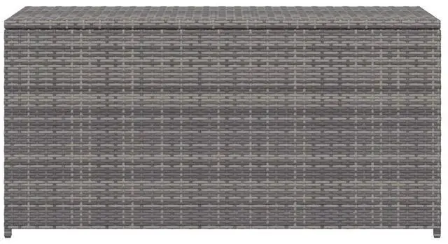 Alt view image 13 of 14 - vidaXL Patio Storage Chest Deck Box with Lid Patio Cabinet Storage Chest Gray