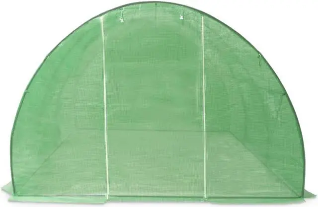 Alt view image 6 of 13 - vidaXL Greenhouse Outdoor Grow House Green House for Plant Growing Gardening
