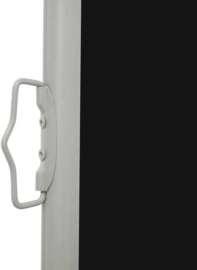 Alt view image 16 of 19 - vidaXL Patio Retractable Side Awning 55.1"x197" Black Sunshade Privacy Divider