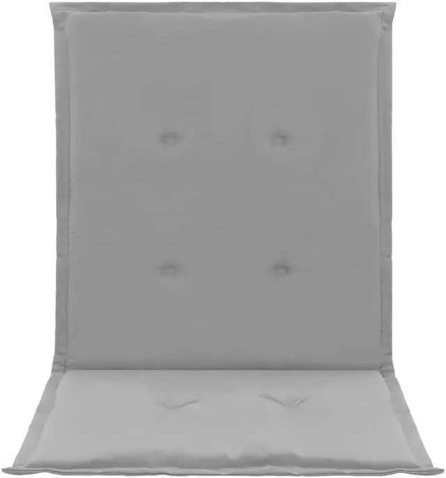 Alt view image 3 of 12 - vidaXL Chair Cushion 4 Pcs Outdoor Patio Chair Cushion Pad Gray Oxford Fabric