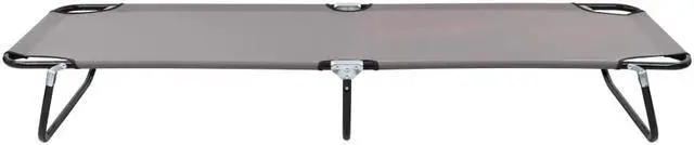 Alt view image 2 of 14 - vidaXL Patio Lounge Chair Outdoor Chaise Lounge Chair Sunlounger Gray Steel
